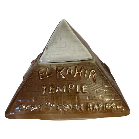 Jim Beam Decanter El Kahir Temple Oasis of Cedar Rapids 1975 USA VGC - Picture 3 of 7